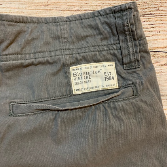 Bluenotes Shorts Bluenotes Stone Grey Long Length Shorts Poshmark